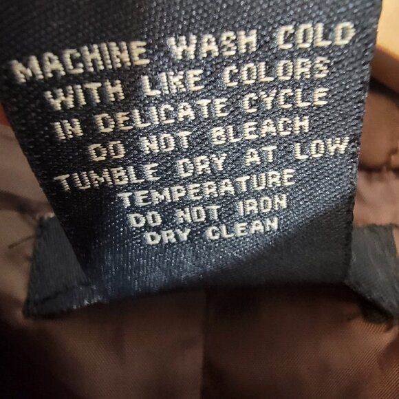 Eivissa Quilted Jacket Brown‎ Zip Front Outdoor Classic Womens Medium  Autumn - Picture 4 of 5